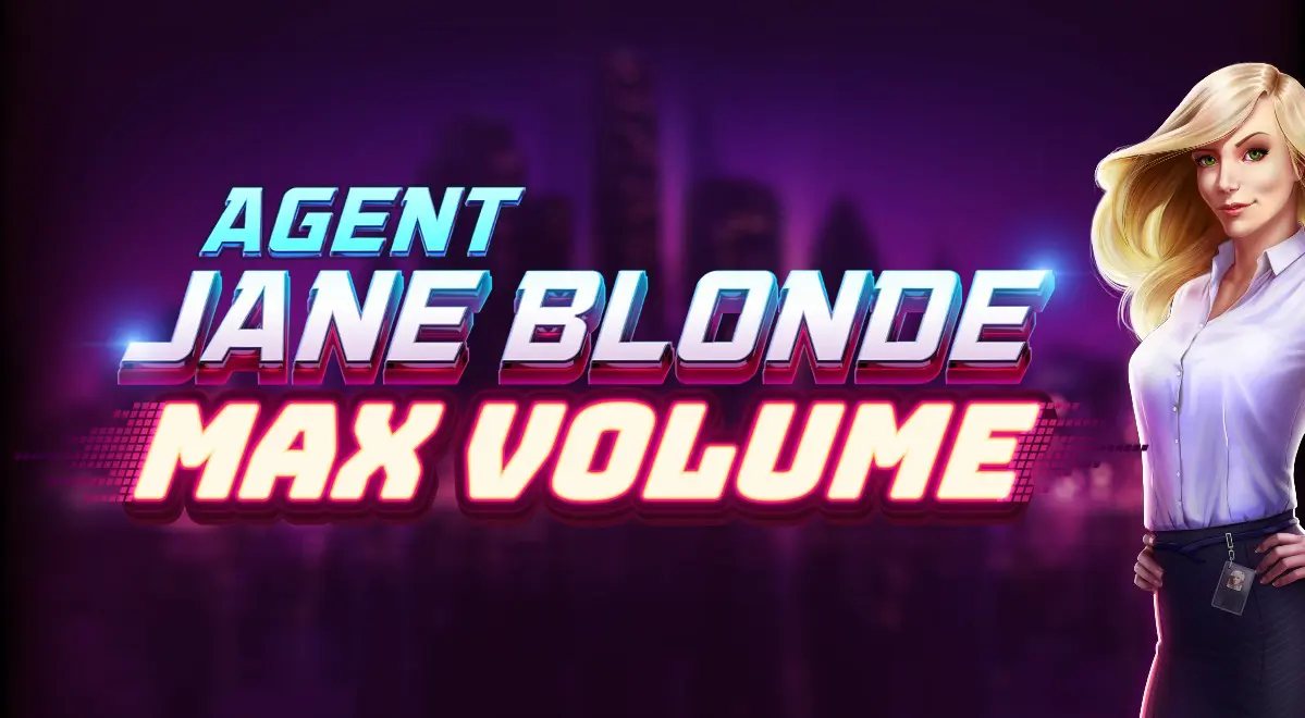 imagen hero del juego de casino online agent jane blonde max volume